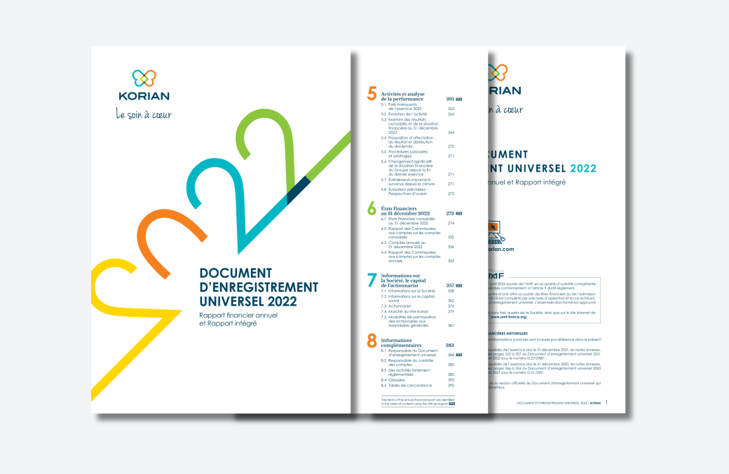 Korian publie son Document d’enregistrement universel 2022 Clariane