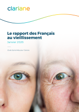 Couverture brochure rapport des Français au vieillissement