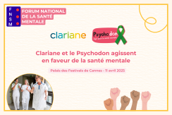 Clariane et le Psychodon agissent en faveur de la santé mentale