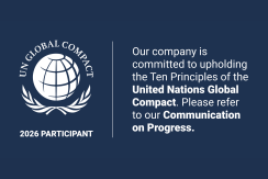 UN Global Compact 2026 Participant | Our company is committed to upholding the Ten Principles of the Unitedt Nations Global Compact
