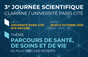3e journée scientifique Clariane/Université Paris Cité