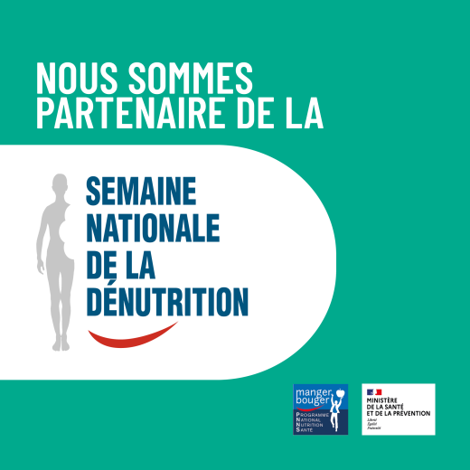 Clariane est partenaire du collectif de lutte contre la dénutrition Nous sommes partenaire du collectif de lutte contre la dénutrition