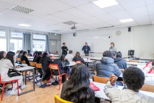 Journée solidaire au lycée Jean-Jacques Rousseau de Sarcelles le 2 octobre 2024 en partenariat avec C’Possible