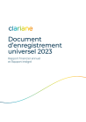 Document d'enregistrement universel 2023